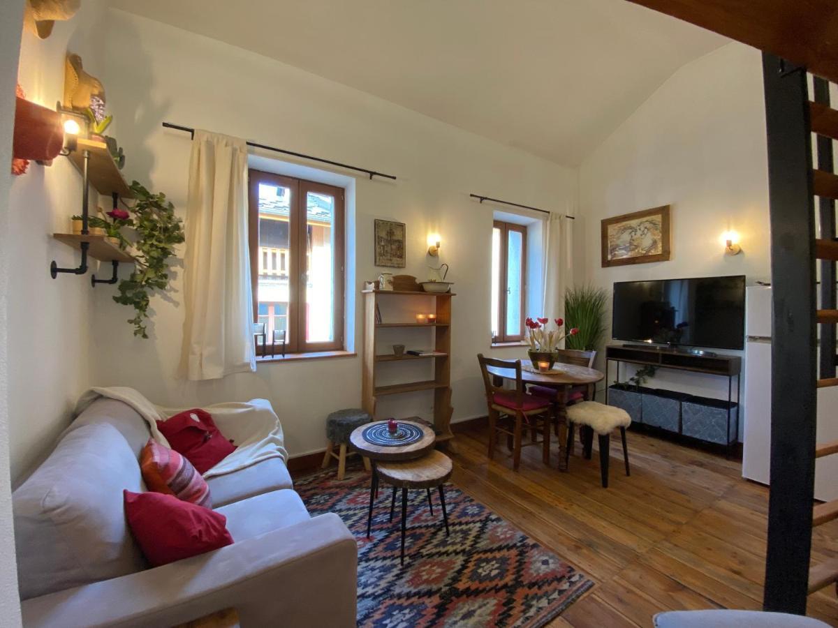 Duplex Cosy Au Coeur De Barcelonnette Leilighet Eksteriør bilde