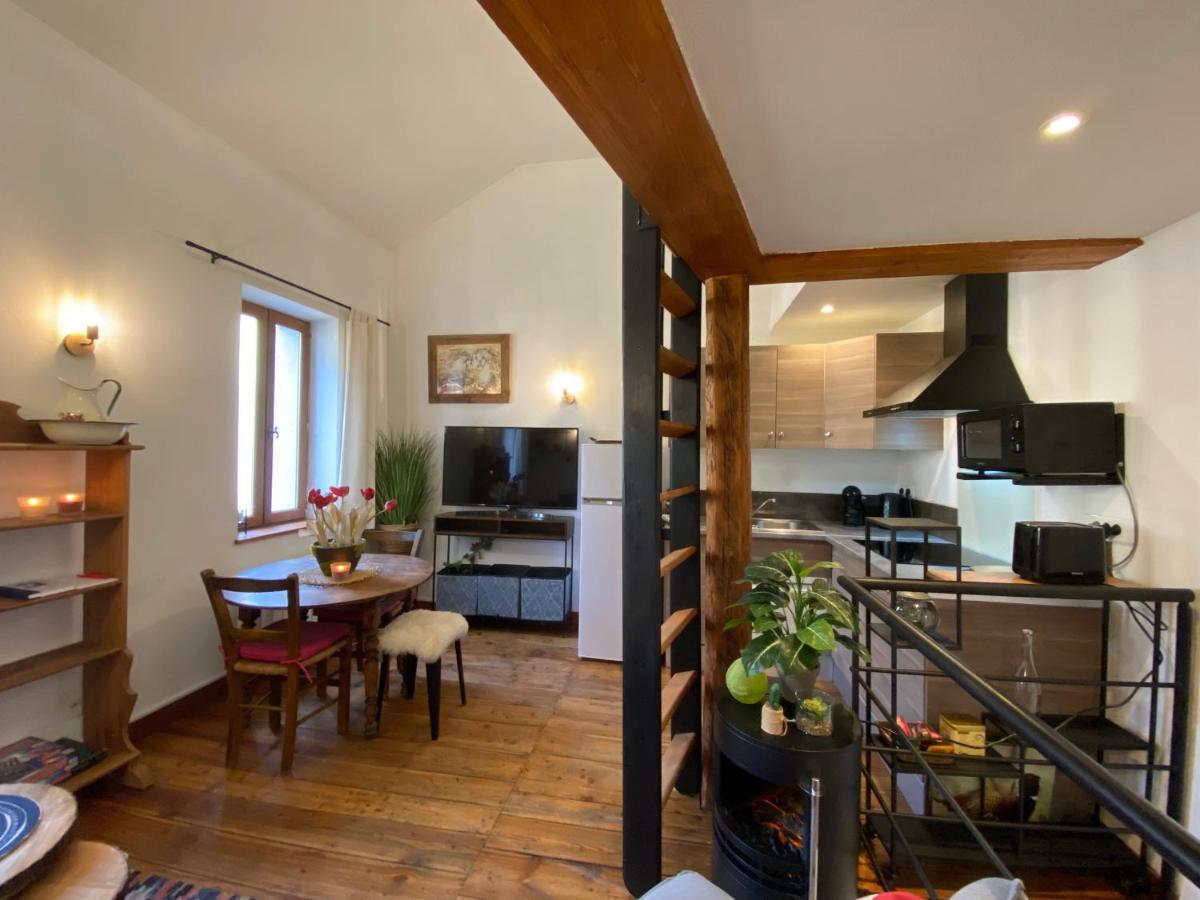 Duplex Cosy Au Coeur De Barcelonnette Leilighet Eksteriør bilde